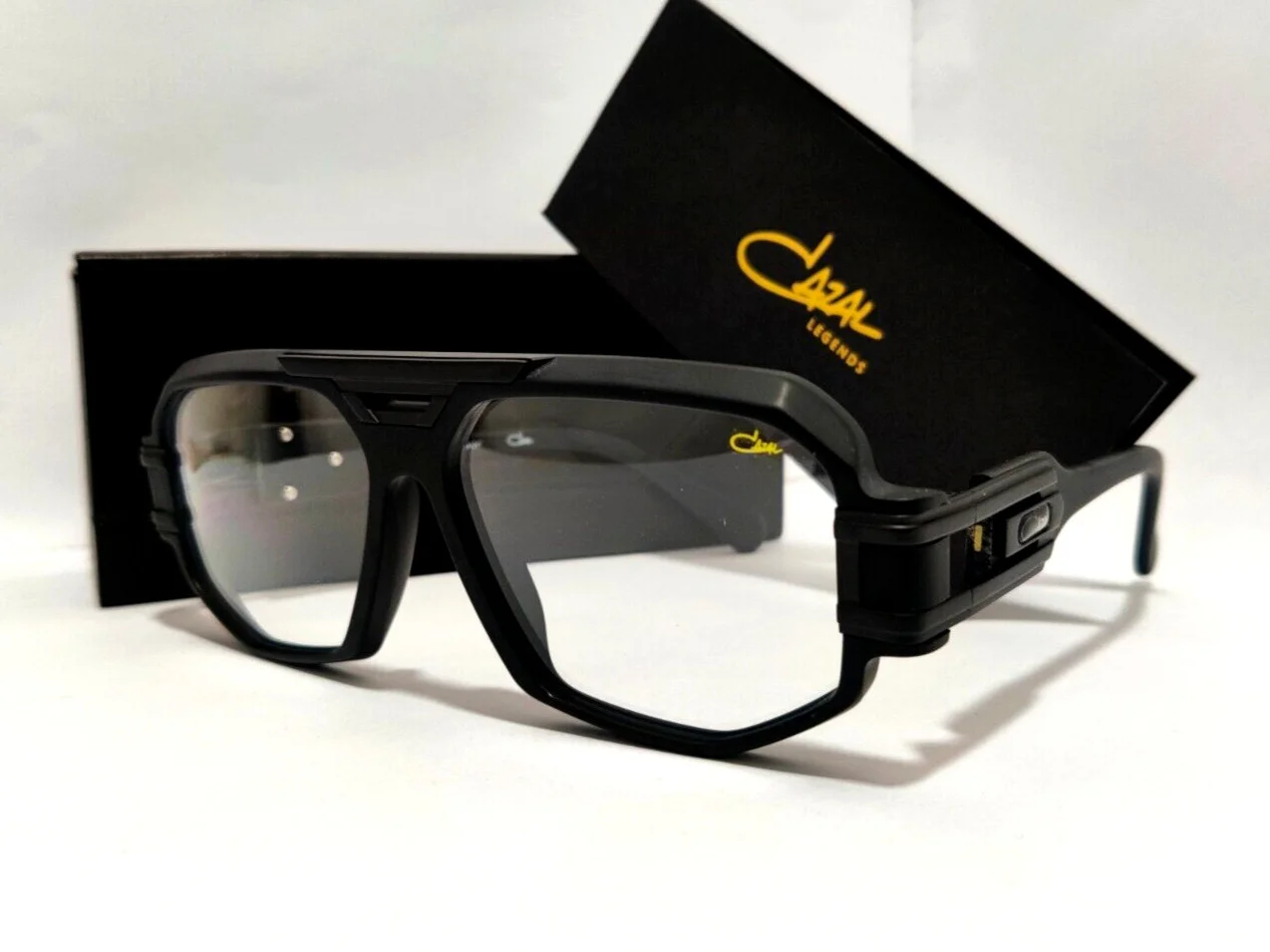 Large Oversized Big Round Metal Frame Clear Lens Round Circle Eye Glasses Medium 4