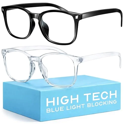 livho High Tech Blue Light Glasses - Advanced Blue Light Blocking Computer Glasses - Screen Fatigue & UV Protection 1