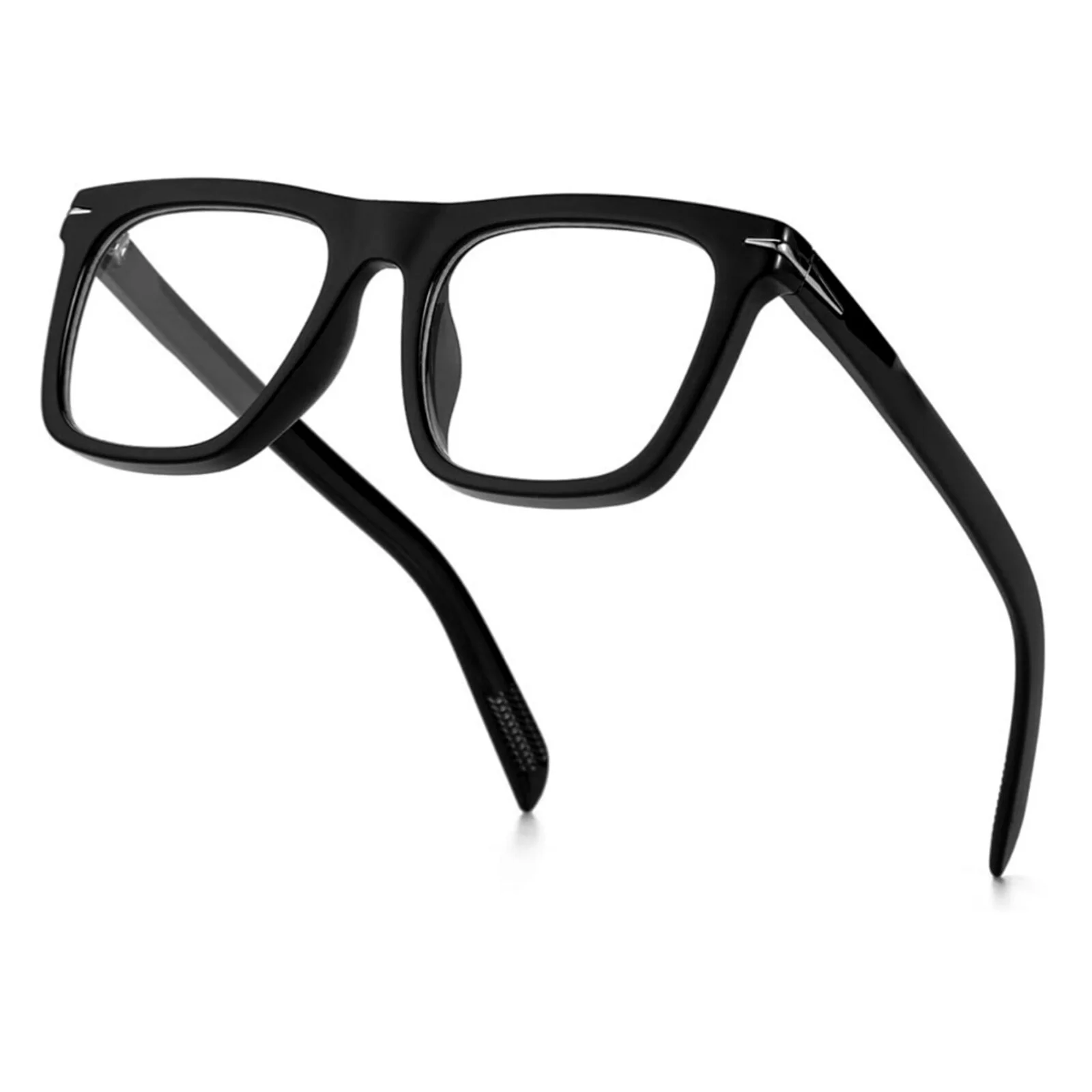 Locs Oversize Gangster Glasses Men Dark Lens Flat Top Large Black OG Sunglasses 3