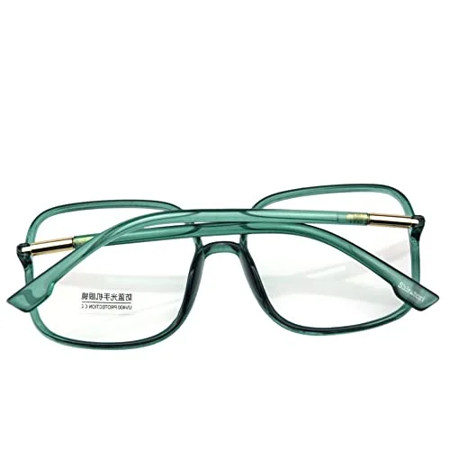 New Oversized Square Eyeglasses Woman Men 3