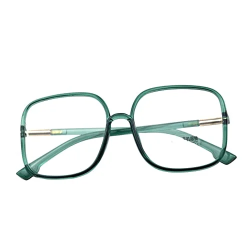 New Oversized Square Eyeglasses Woman Men 4